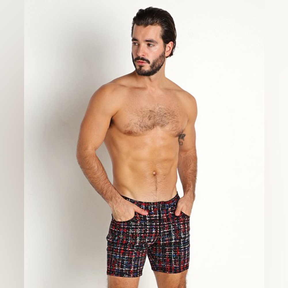 ST33LE Knit Jeans Shorts Limited Edition Gold Fleck